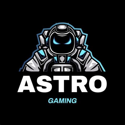 Customize Free Hand-drawn Astro Gaming Logo template