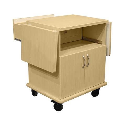 Melamine Delivery Cart with Drawer and Pass Through Drawer – Medline ...