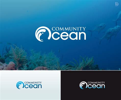 Protecting Our Oceans: Community Ocean Logo