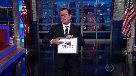 Stephen Colbert - Trump and Pence logo - YouTube