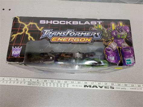 Transformers Engergon Shockblast toy in box - Schmalz Auctions