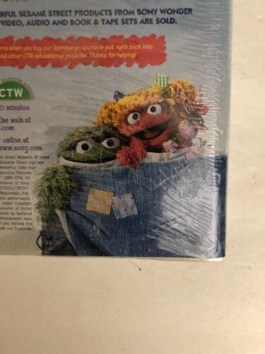 Sesame Street The Adventures of Elmo in Grouchland:Sing and Play(VHS,1999)Br NEW - VHS Tapes