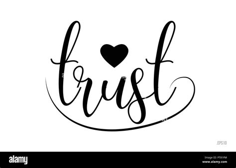 Trust Black And White Clipart