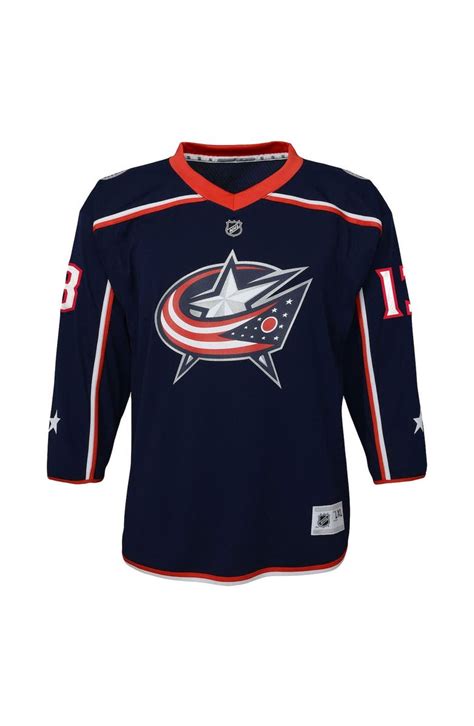 Outerstuff Youth Johnny Gaudreau Navy Columbus Blue Jackets Replica ...