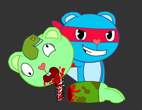 Image - Flippy Vs Splendid.png | Happy Tree Friends Fanon Wiki | FANDOM powered by Wikia