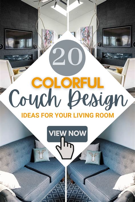 20 Beautiful Colorful Couch Designs Ideas for your living room ...