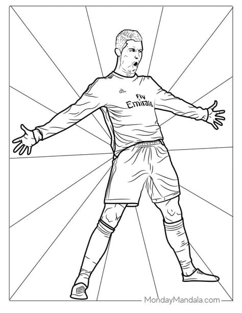 20 Ronaldo Coloring Pages (Free PDF Printables)