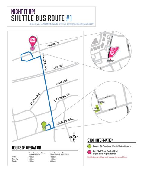 Bus 21 Route Map