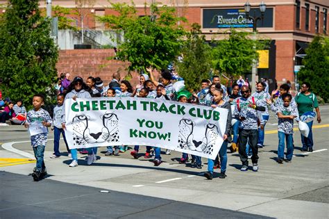 Cheetahs at the Daffodil Parade | Cheetah Track Club