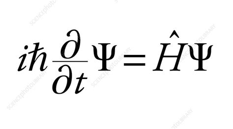 Schrodinger wave equation - Stock Image - C020/1914 - Science Photo Library