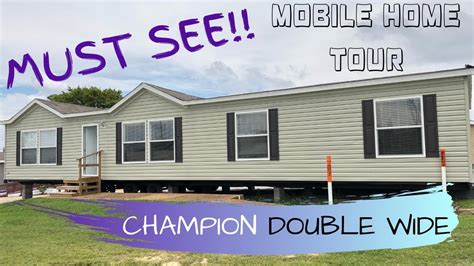 MUST SEE Mobile Home | 28x66 3 bed 2 bath Champion Double Wide The Blanton | Mobile Home Masters ...