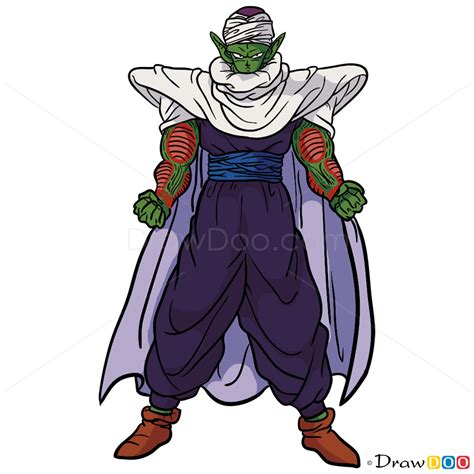 How To Draw Piccolo Face Let s learn how to draw trunks from dragon ...