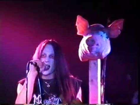 Mayhem Live in Leipzig 1998 - YouTube