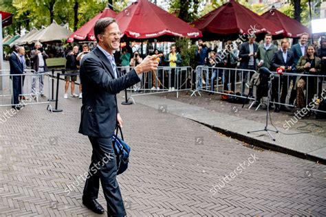 Outgoing Prime Minister Mark Rutte On Editorial Stock Photo - Stock ...