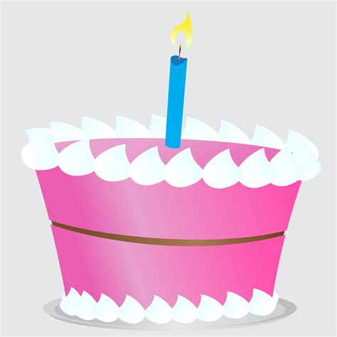 Happy Birthday Cartoon Cake - ClipArt Best