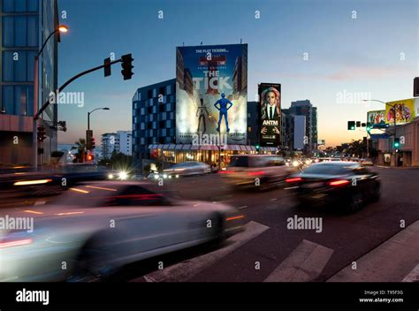 Sunset Strip at night 2018 Stock Photo - Alamy