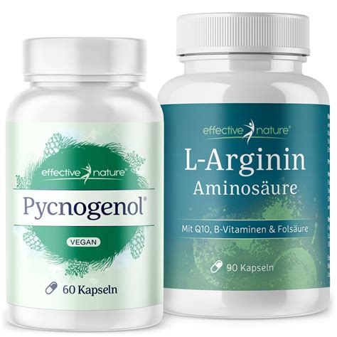 L-Arginin plus Pinienrindenextrakt Pycnogenol® | myFairtrade