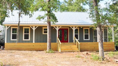 Park Model Cottage Cabin 16x40 with Screen Porch