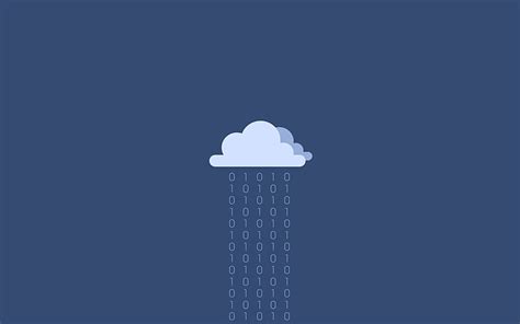 HD wallpaper: Technology, Binary, Abstract, Cloud, Minimalist ...