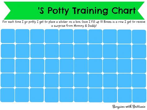 FREE Printable Potty Training Charts! Potty Training Sticker Chart ...
