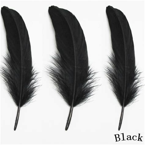 wholesale 100pcs goose feathers white 4 6" (10 15cm) geese feathers ...