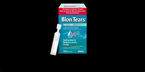 Bion Tears Lubricant Eye Drops 28 x 0.4mL Vials – Specialist Clinic Pharmacy