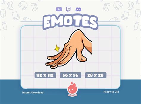 Twitch Emote / Slay Hand Sign / Funny Emote / Meme / Emote for Streamer ...