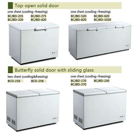 China Solid Door Chest Freezer (BC/BD-235, BC/BD-520, BC/BD-170, BCD-218) - China solid door ...