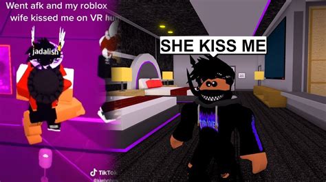 Roblox kissing Tiktok compilation part 1 - YouTube