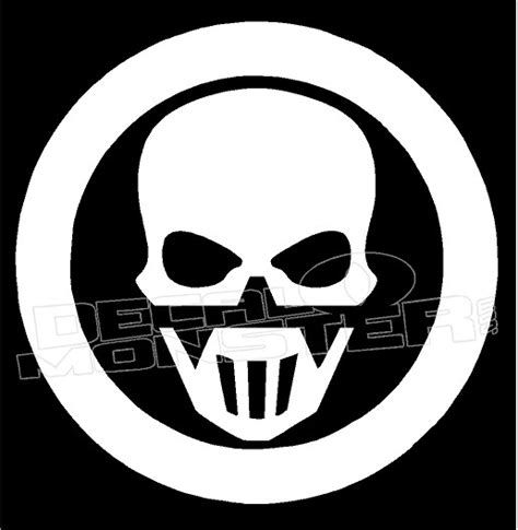 Ghost Recon Special Forces Skull Decal Sticker - DecalMonster.com