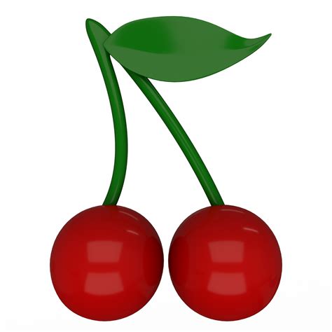 3D file Cherry Emoji・3D printing model to download・Cults