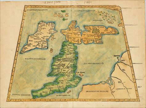 Old England Map