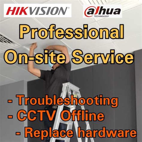 Professional CCTV On-Site Services | For hikvision Dahua Camera ...