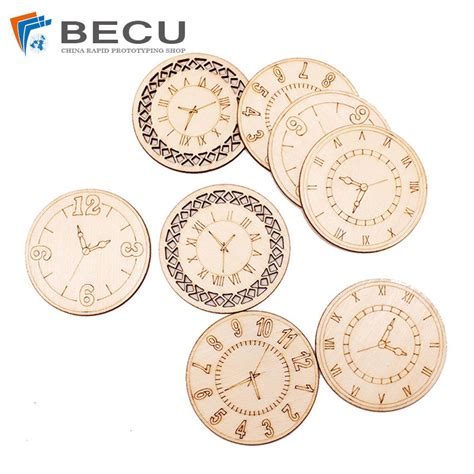 Laser Cut Round Plywood World Clock In Wall Hanging | Be-cu.com