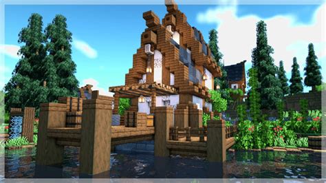 10+ Wonderful Minecraft Dock House Ideas - TBM | TheBestMods