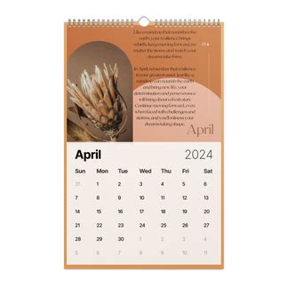 Motivational and Inspirational Quotes Wall calendar (2024)