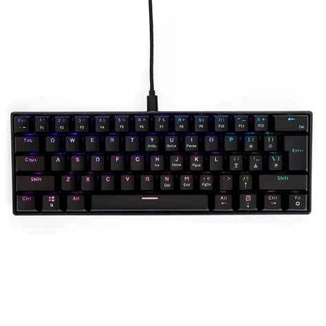 Atrix 60 Percent Wired Brown Switch Mechanical Keyboard with RGB | GameStop