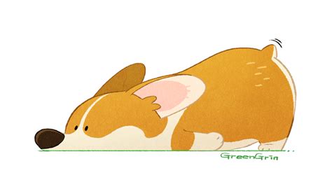 Character Corgi Sticker for iOS & Android | GIPHY