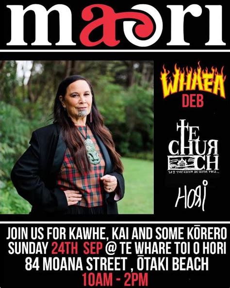 Te Pati Maori leader in Otaki – KC News – News from the Kāpiti Coast