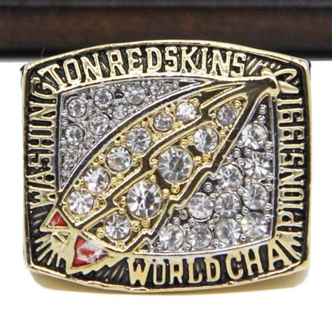 NFL 1991 Super Bowl XXVI Washington Redskins Championship Replica Ring