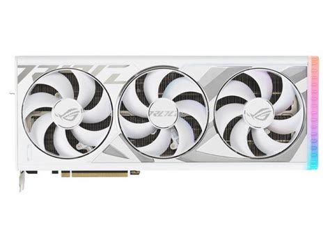 ASUS ROG Strix GeForce RTX 4090 White OC Edition Gaming Graphics Card ...