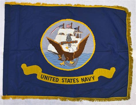 USS Cole Navy Flag