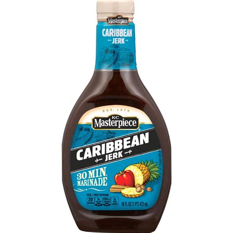 KC Masterpiece Caribbean Jerk Marinade - Shop Marinades at H-E-B