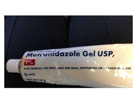 Metronidazole Gel USP 1%, 60 g, Sandoz Inc (RX) Ingredients and Reviews