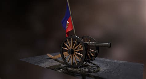 Haitian flag's day - Download Free 3D model by loiseau21 [ad34bbc] - Sketchfab