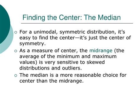 Describing Distributions Numerically - ppt download