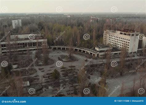 Main Square of the Abandoned City Pripyat Editorial Stock Photo - Image ...