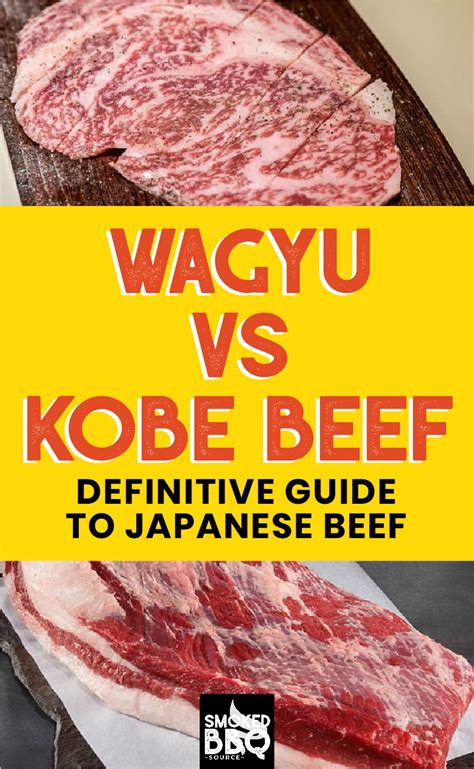 What's the Difference Between Wagyu vs Kobe Beef - Smoked BBQ Source