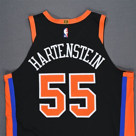 Isaiah Hartenstein - New York Knicks - Game-Worn City Edition Jersey ...