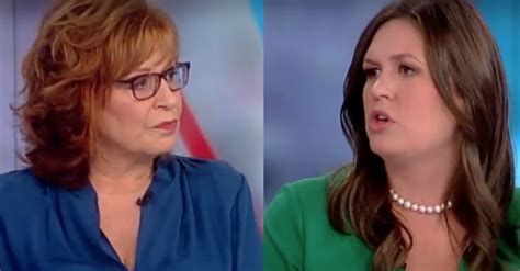 Huckabee Sanders Debates Ladies of 'The View' on Trump's Relationship With Media